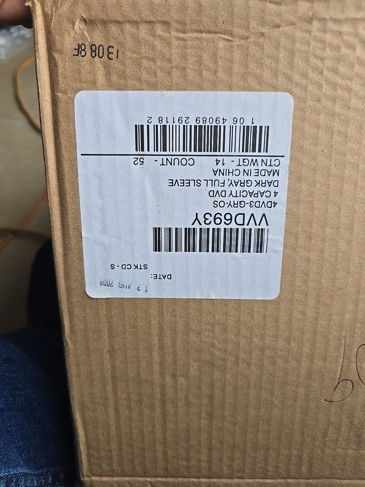 Standard 14mm 3 Disc CD Or DVD Replacement Black Storage Case Box