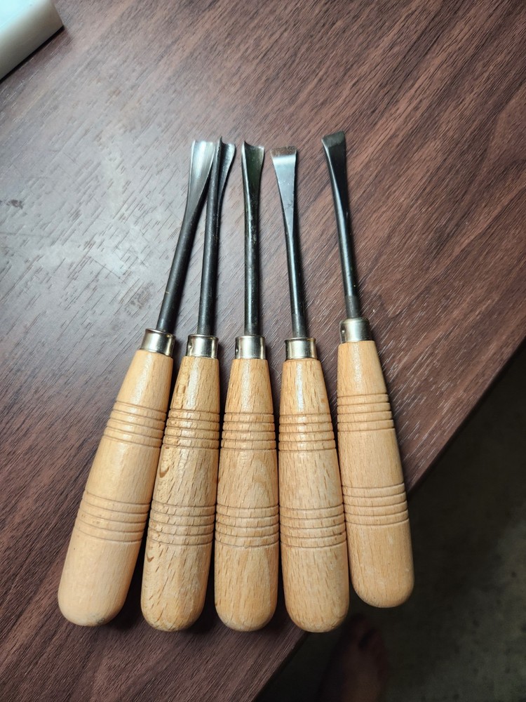 5pc Wood Carving Chisel Set