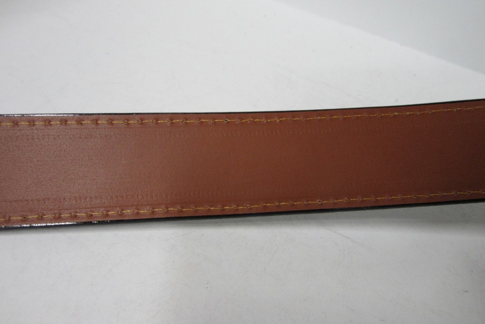 GENUINE ALLIGATOR BELTS, BLACK