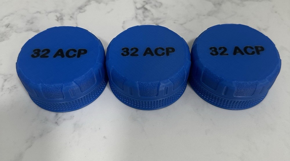 3 Pack of 32 ACP Ammo Puck – Compact, Stackable Storage for 25 Rounds