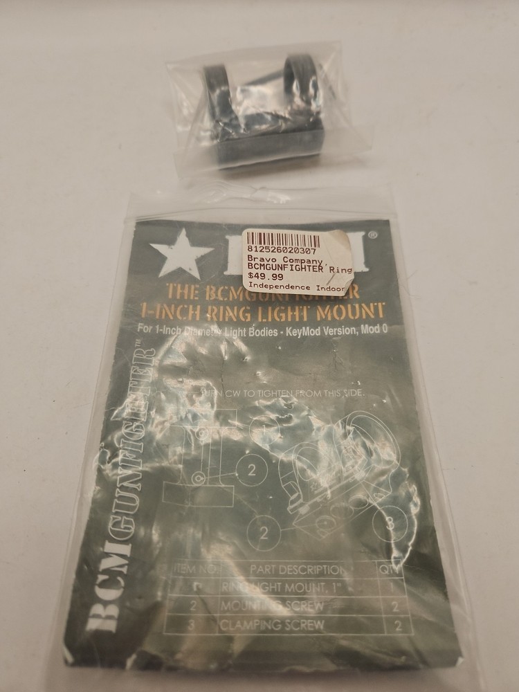 BCM Bravo Company Gunfighter Modular Light Mount Keymod Version Mod 0