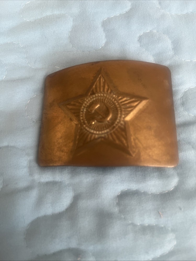 Belt Buckle Hammer And Sickle