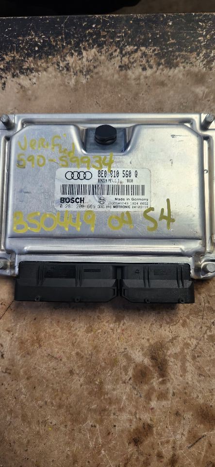 Engine ECM Electronic Control Module Fits 04 AUDI S4 1285802