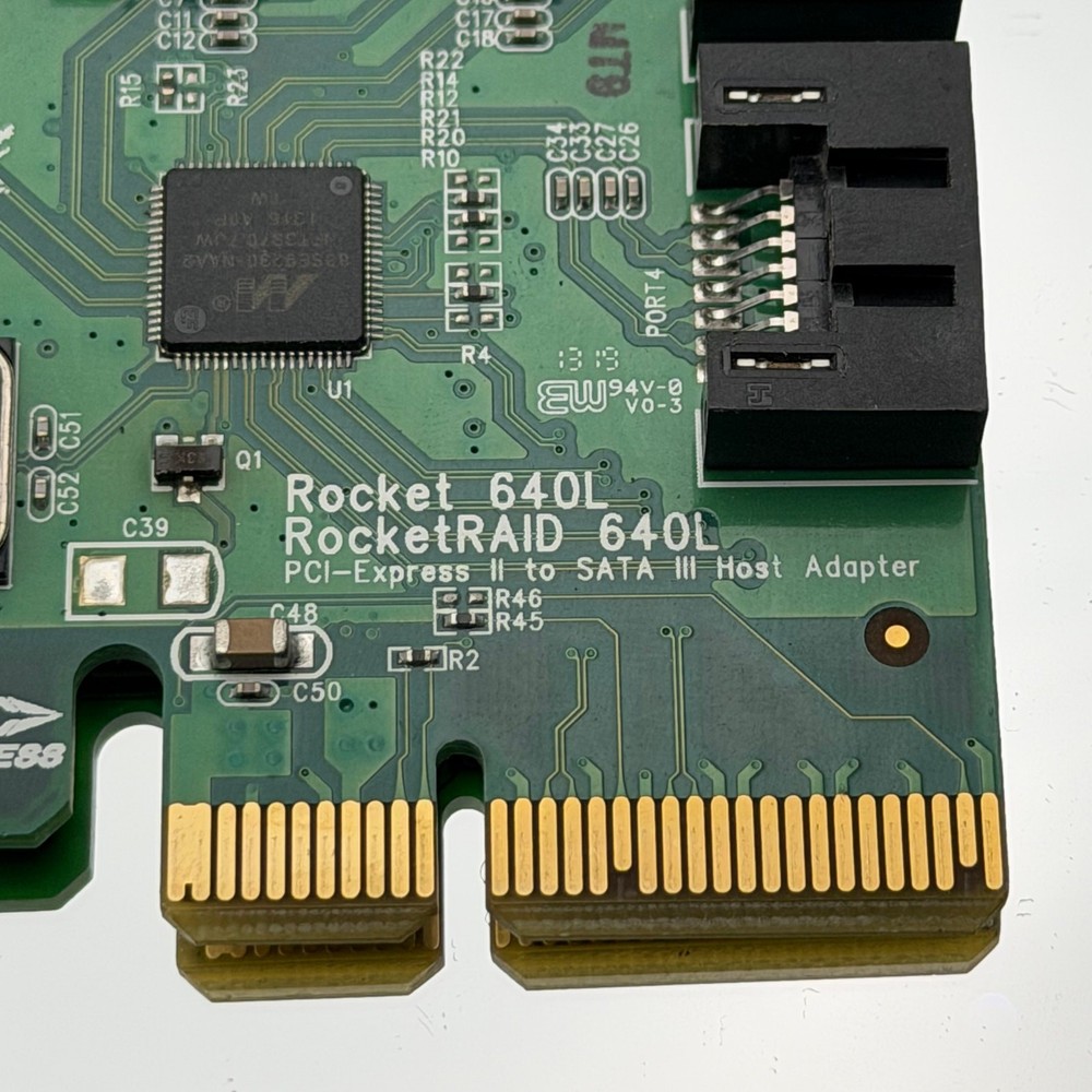 HighPoint Tech RocketRAID 640L 4-Channel 6Gb/sSATA PCIe 2.0 RAID Controller