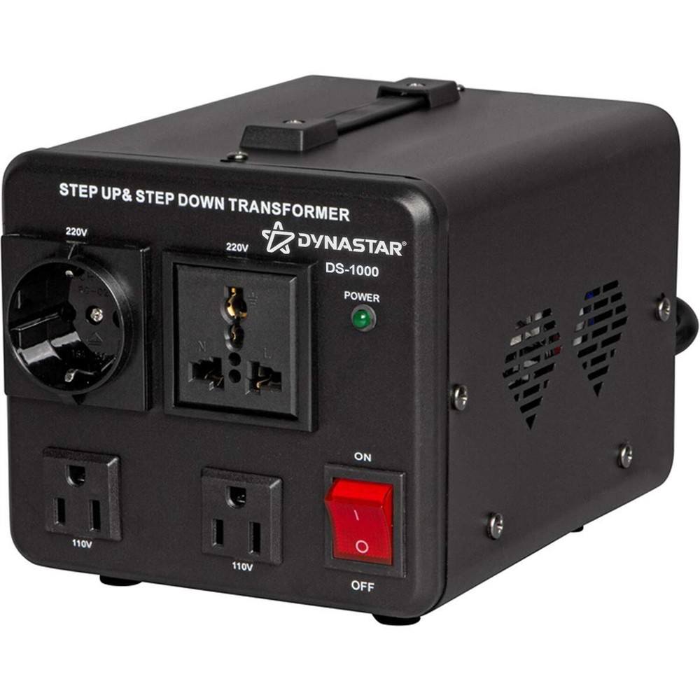 Dynastar Step Up & Step Down Voltage Converter and Transformer, 110-220 to 22...