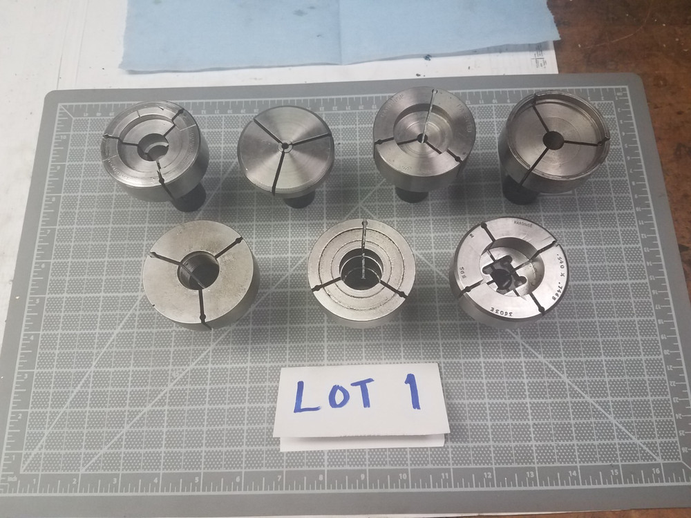4 Lots of (7 each) Hardinge 5DS 2" Dead Length Collets