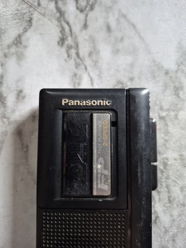 Panasonic RN-102 Fast Playback 2-Speed Microcassette Recorder Fully Tested