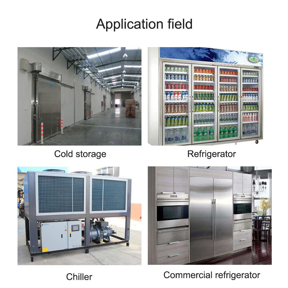 Microcomputer thermostat cooling upper and lower limit setting alarm controller