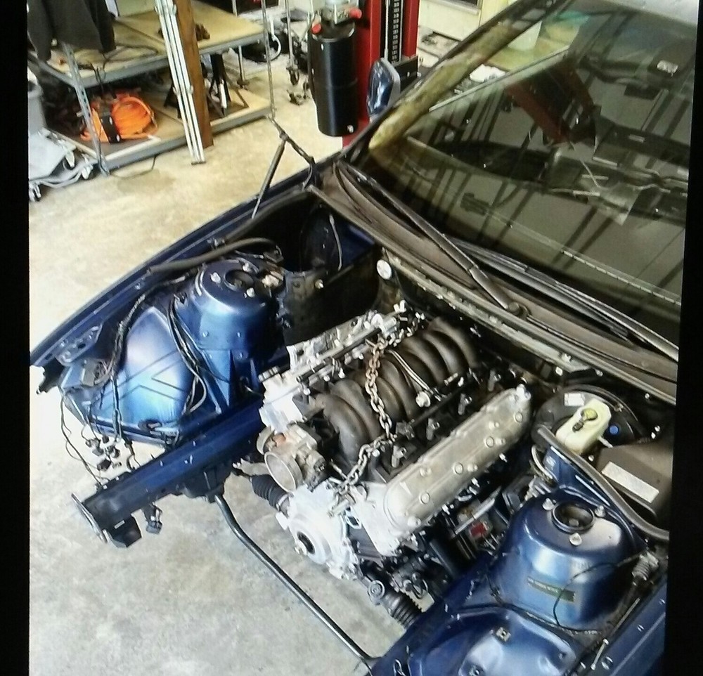 BMW e46 LS1/LSx swap mount kit 1999-2006 T56 Trans