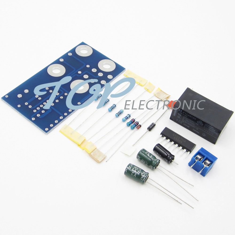 Dual channel UPC1237 Speaker Protection Board DC Boot Delay Protection DIY Kit