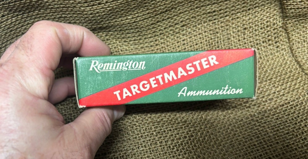 Remington Targetmaster 38 Special Vintage Ammunition Box 98#