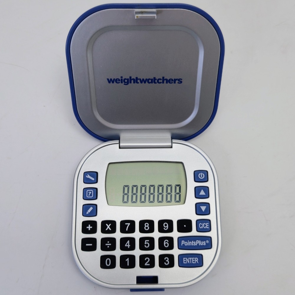 Weight Watchers Points Plus PointsPlus Calculator Clamshell TESTED & WORKS