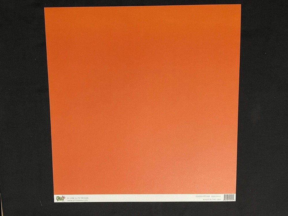 GLITZ DESIGN "DOZER" COLLECTION 12X12 DS HEAVY PAPER