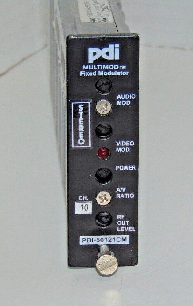 PDI SAT Fixed Channel Modulator 50121CM - Various Channels