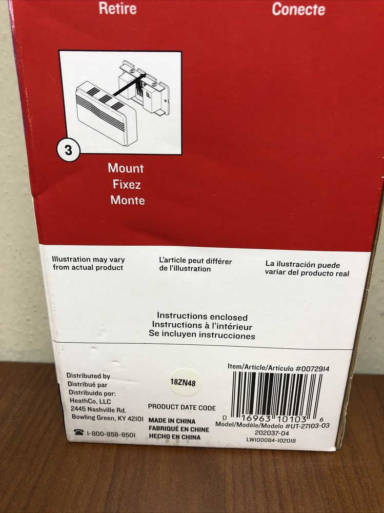 Utilitech Doorbell Kit 2 Chimes white Finish