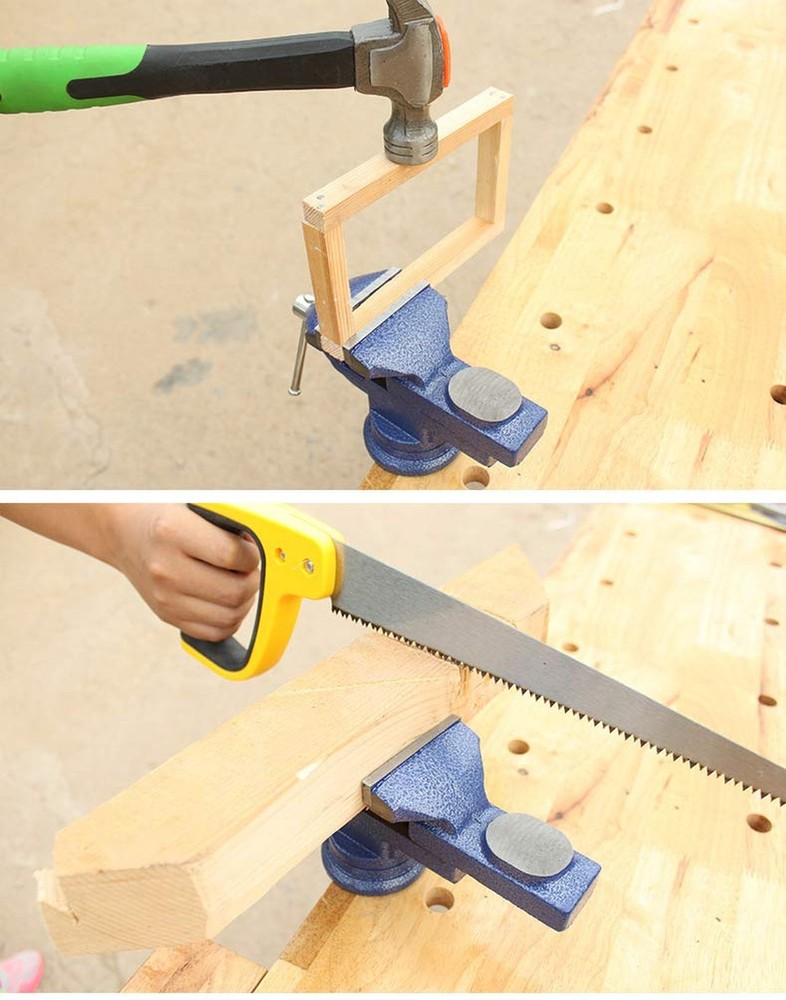 MYTEC Home Vise Clamp-On Vise，2.5" 2.5"