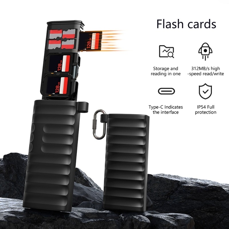 Memory Card Reader Memory Adapter USB C to SDXC Card Reader