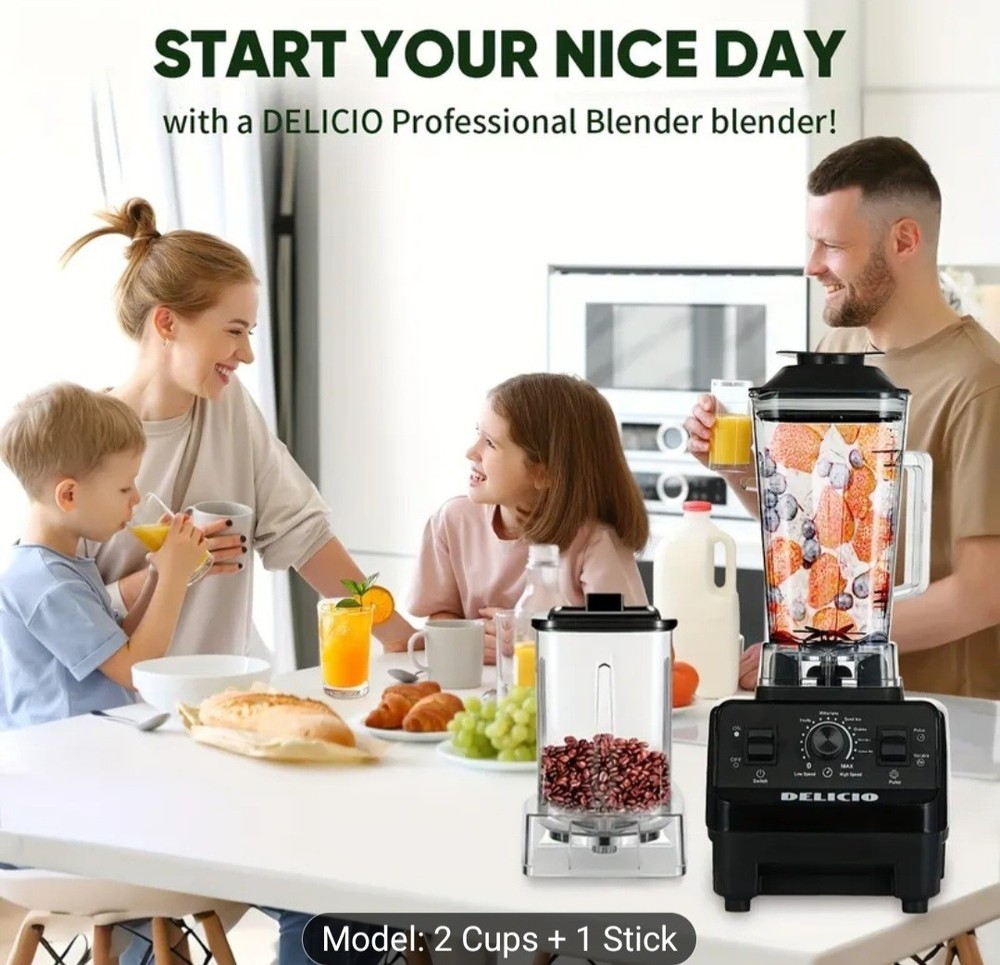 Delico Countertop Blender And Mixer