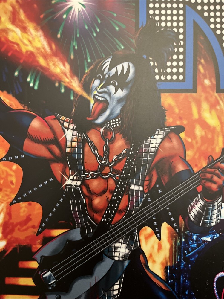 Stern KISS Pro Pinball Translite