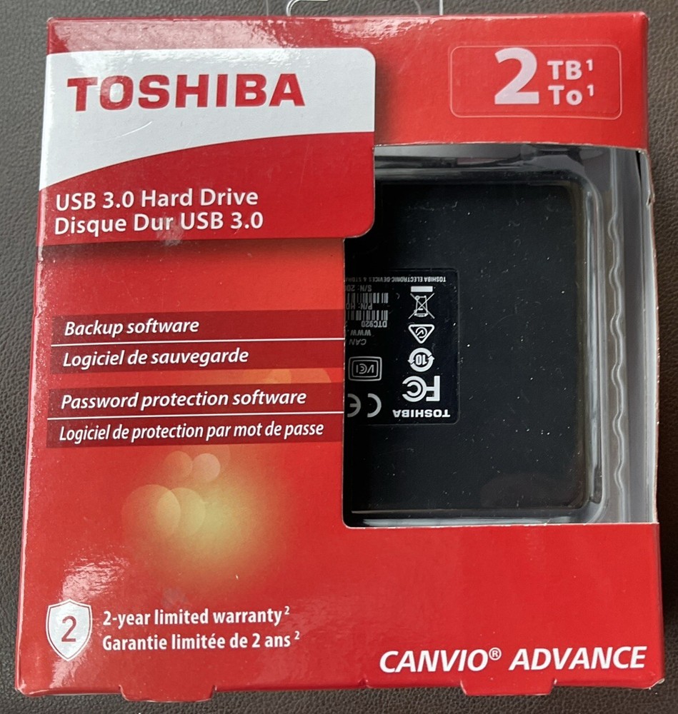 toshiba canvio advance 2tb