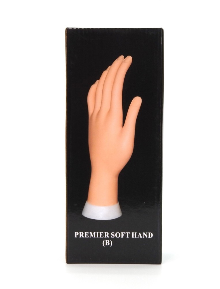 MANICURE PRACTICE SOFT HAND FLEXIBLE SILICON HAND