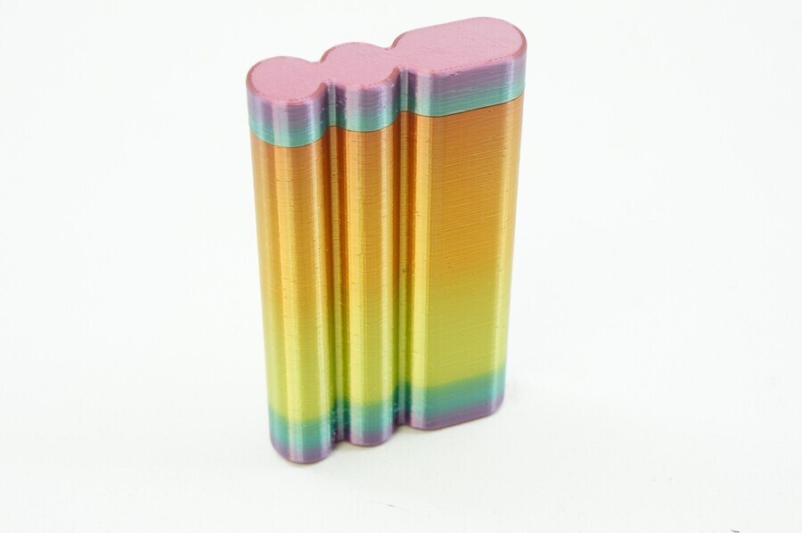 RAINBOW Waterproof Cigarette Case Smoking Lighter Holder Dry Storage