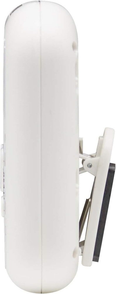 Multi-Alert (Sound, Light, Vibration) Digital Timer, Standard, White