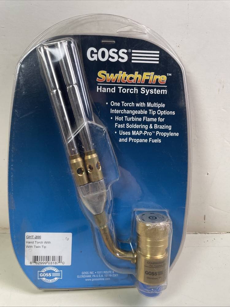 NEW Goss SwitchFire Hand Torches - GHT-200