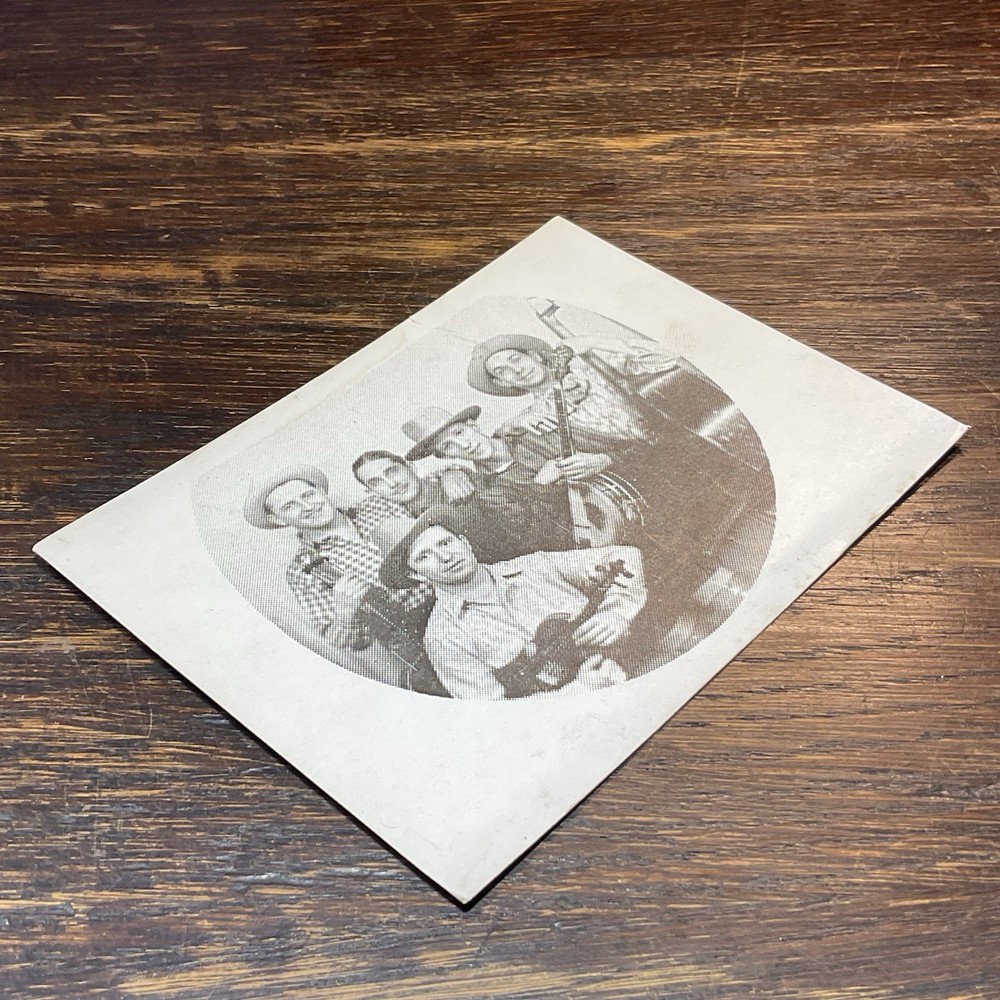 Bluegrass Band Photo Postcard