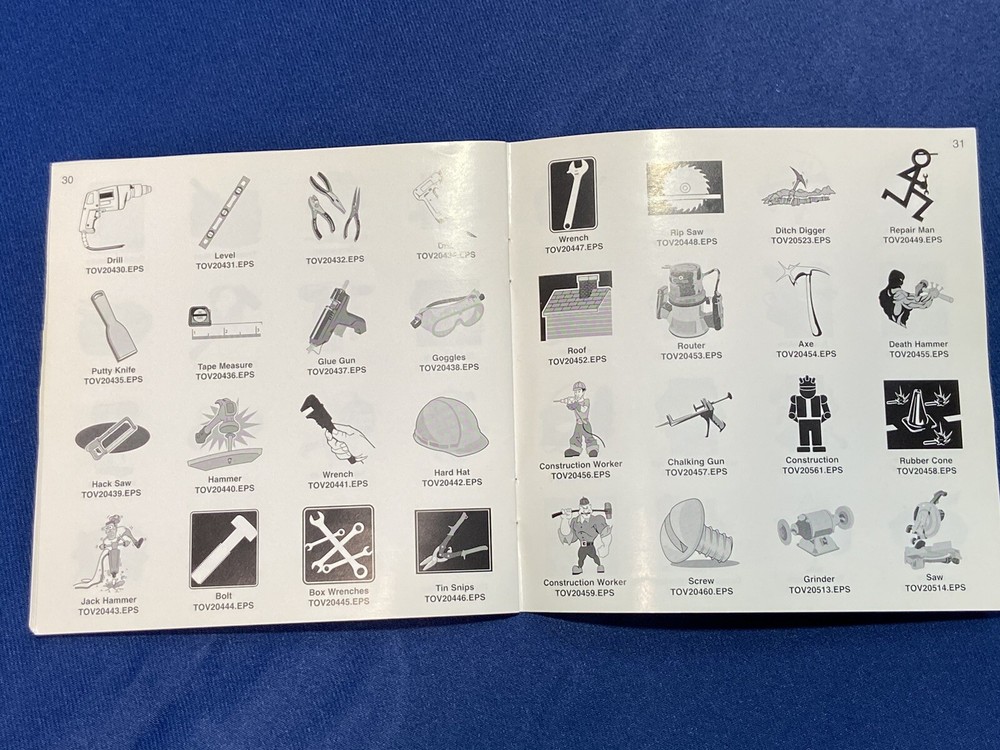 Vector Clip Art Trades and Occupations on 2 CD Roms