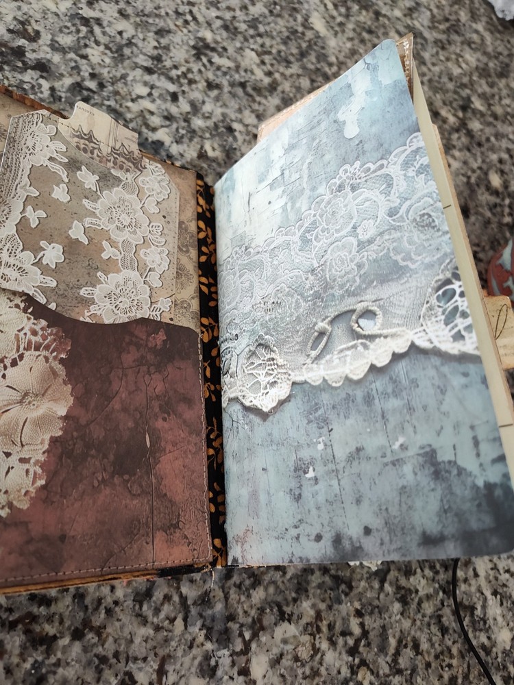 Handcrafted Vintage Journal, Planner, Diary, Sketchbook