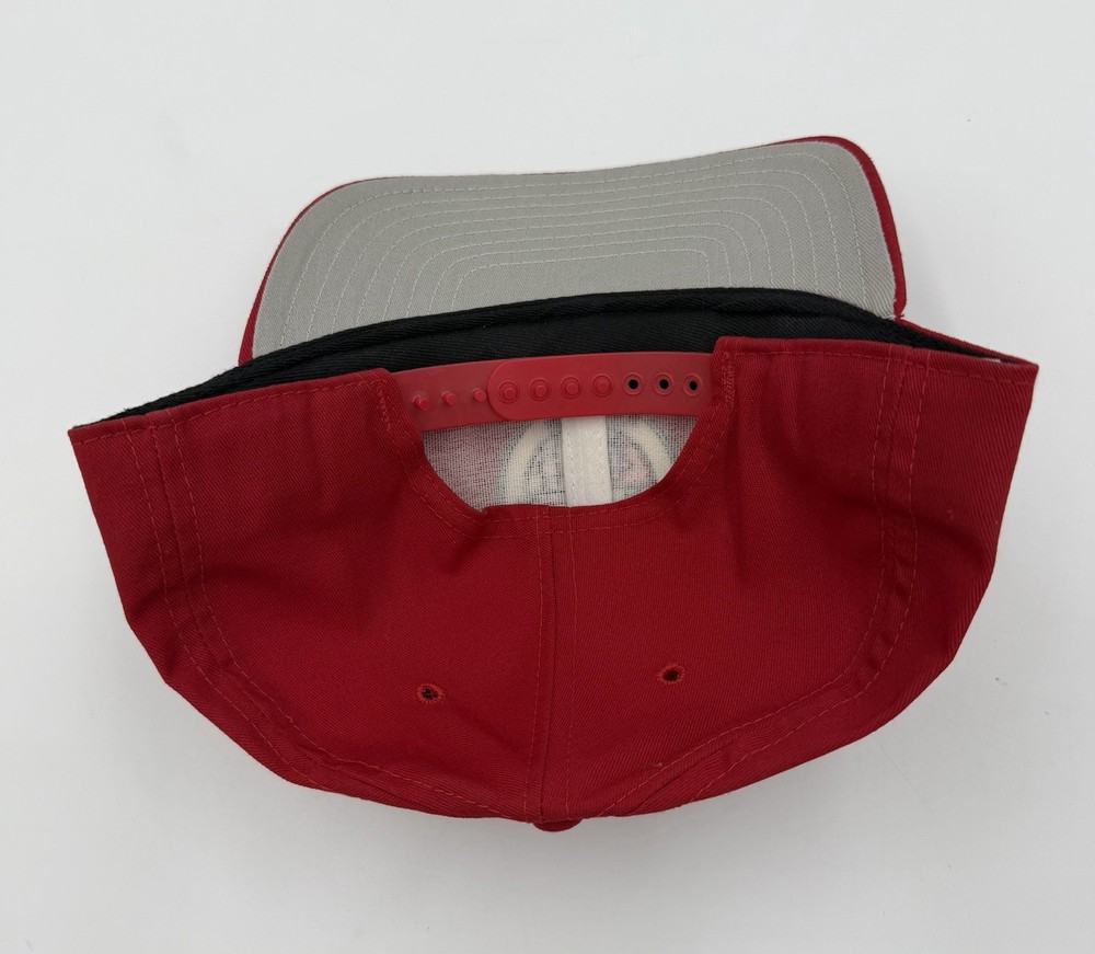 National Corvette Museum Red Snap Back Hat Cap