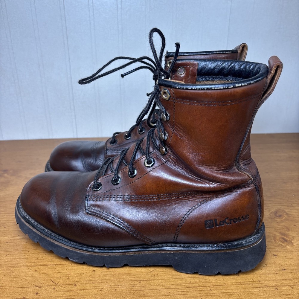 LaCrosse Leather Boots Men’s 8.5