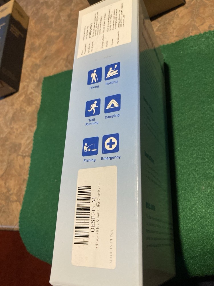 Gravity Water Filter with Bag And Filter by Membrane Solutions