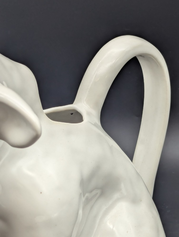 White Ceramic Bull Pitcher Pottery Barn
