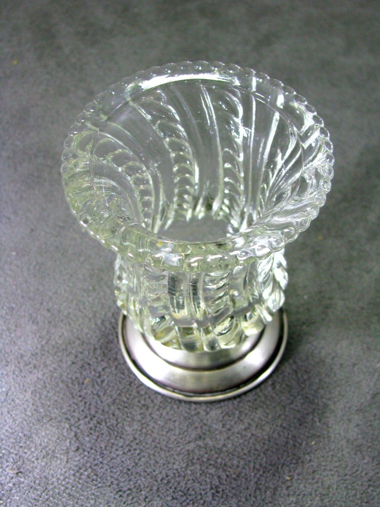 Vintage Sterling Silver Cigarette Tabletop Holder