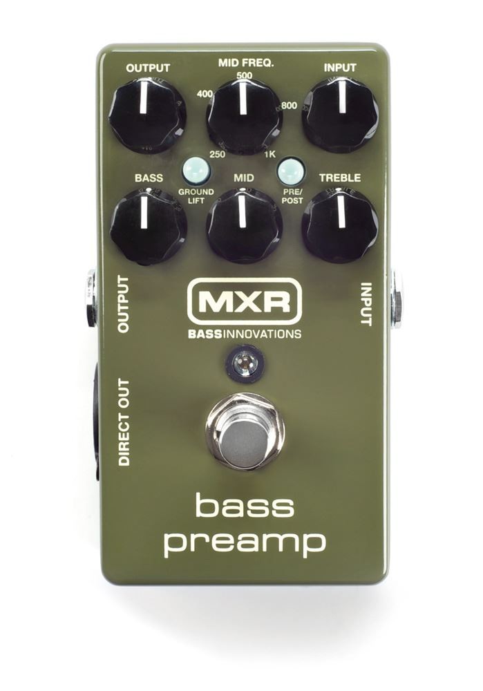 MXR M-81 Bass Preamp pedal
