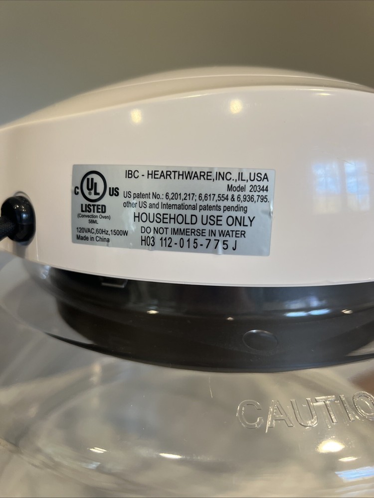 Nuwave Pro Plus Infrared Oven Model 20344 With Extender Ring Kit And More TESTED