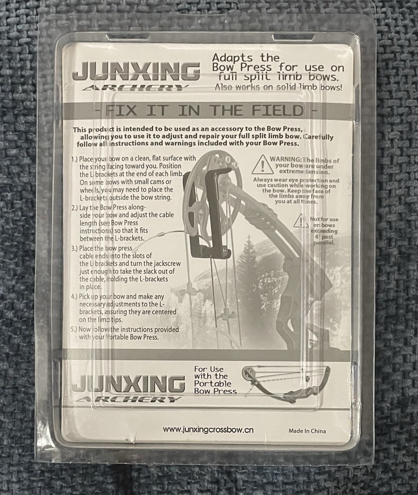 JUNXING Portable Bow Press for Split Limb Archery