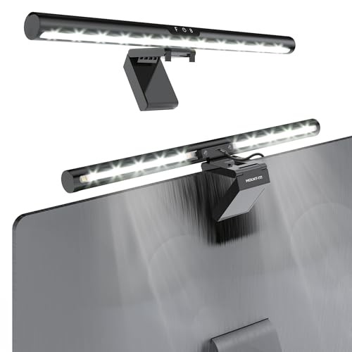 Monitor Light Bar, USB-Powered LED Lamp with Stepless Dimming and Adjustable