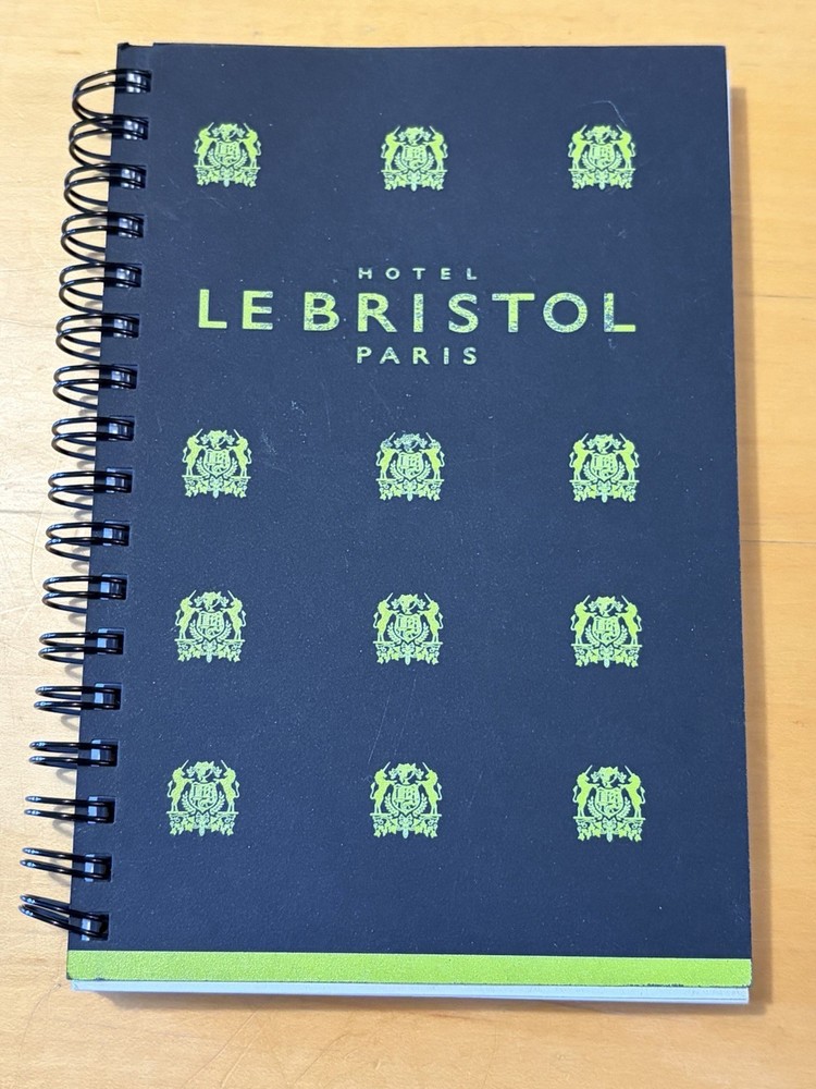 Hotel Le Bristol Paris Small Notepad