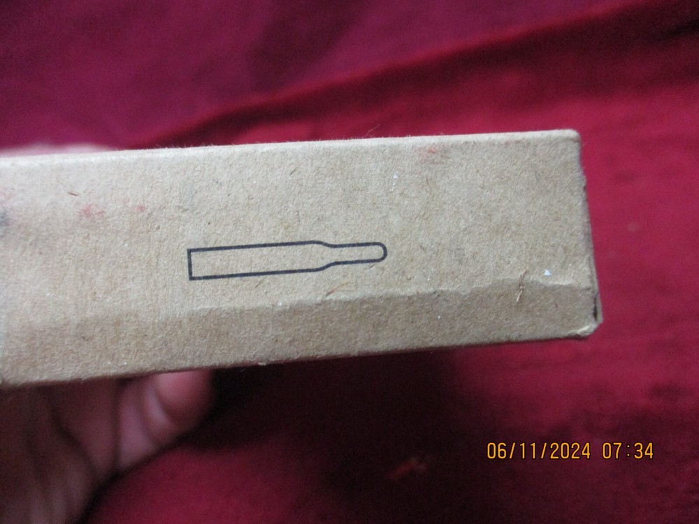 Vintage USGI Caliber .30 M1909 Blank Ammo Box, (EMPTY)