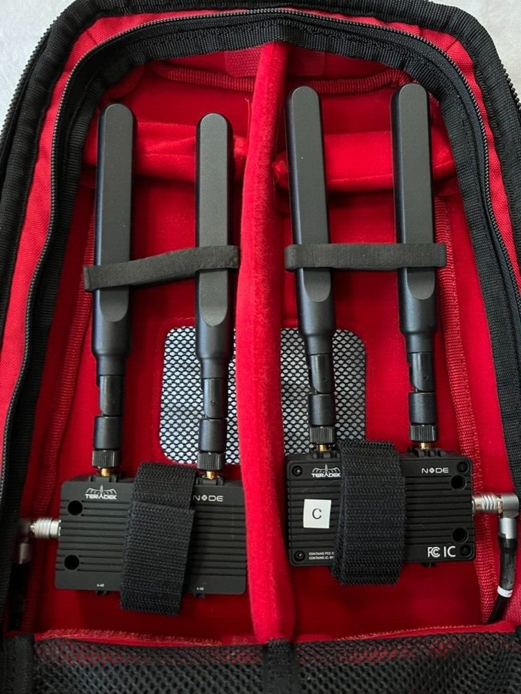 Teradek Bond HEVC H.265 Backpack with 4x Node II Modules - No Battery