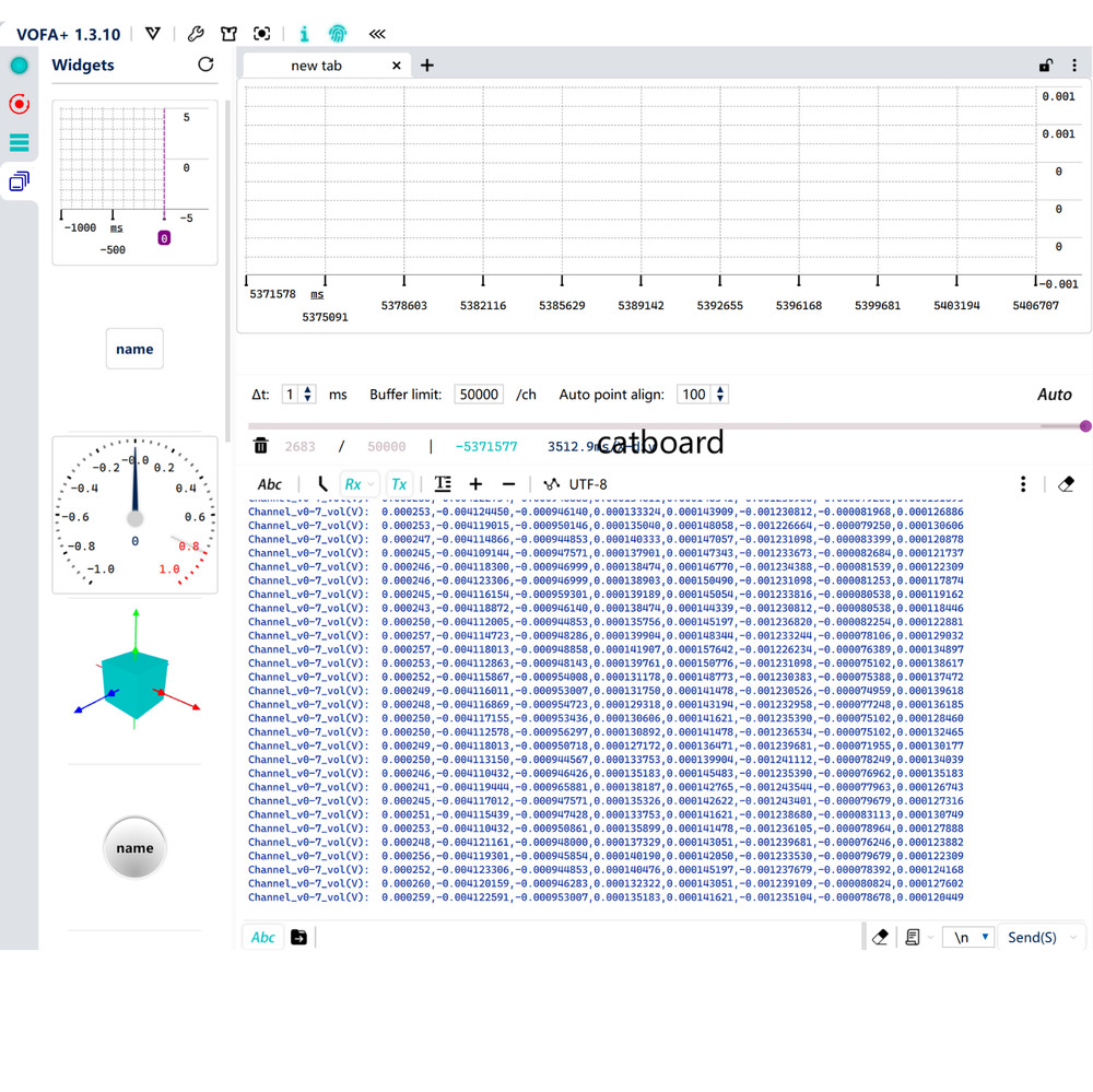 ADS131M08 Module - 24-bit High-Precision ADC with 8-Channel Input OLED