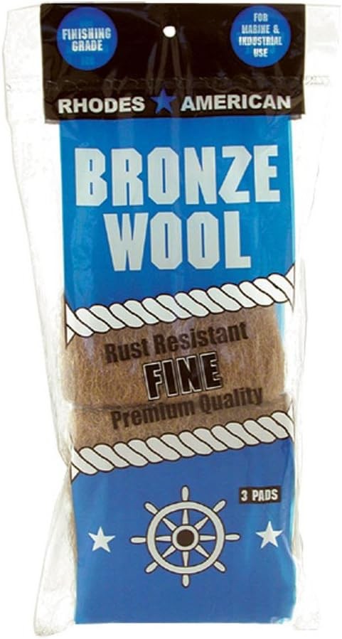 Fine Grade Bronze Wool, 3 pad