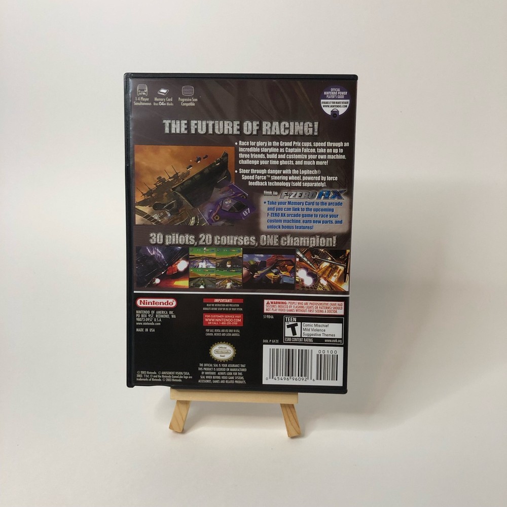 Replacement GameCube Case for F-Zero GX
