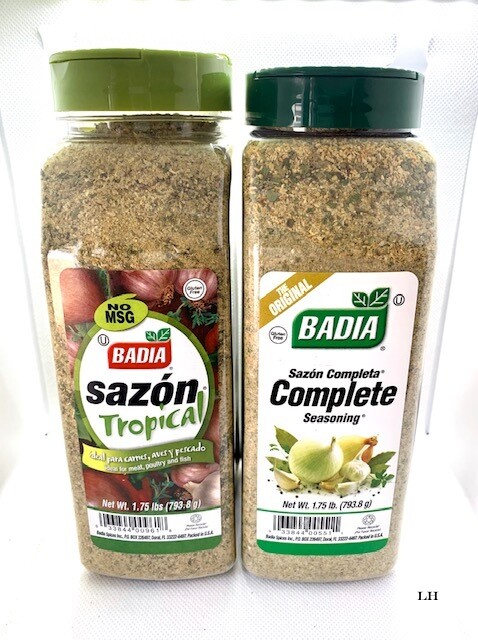 Sazon Tropical & Complete  Badia 1.75 lb