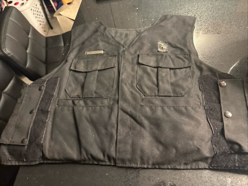 Safe Life Defense Tactical Body Armor Carrier 48 Adjustable Black