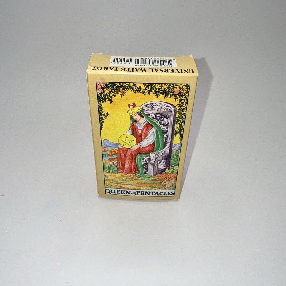 1990 Universal Waite Tarot Deck Complete Printed In Belgium