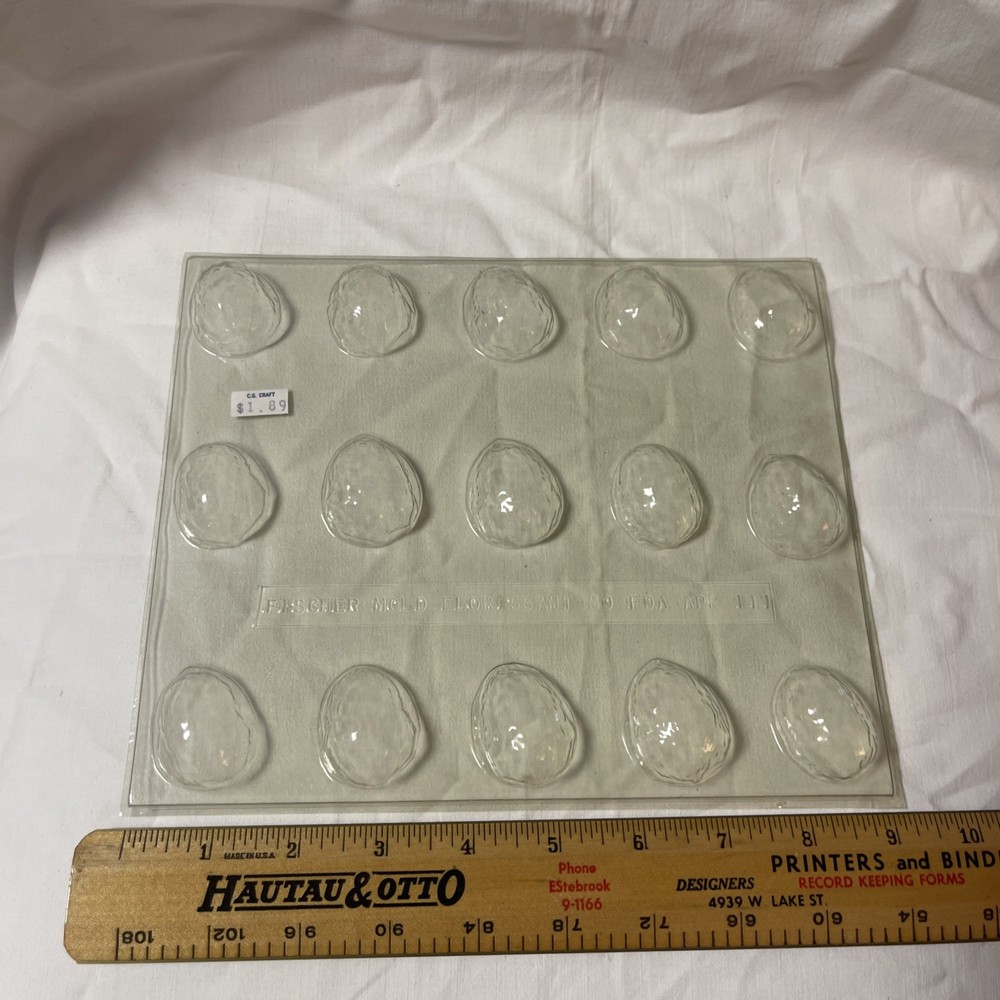 Fischer Candy Molds #111 Walnut